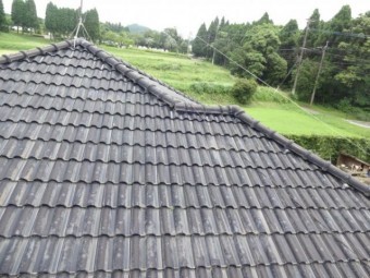 セメント屋根の劣化