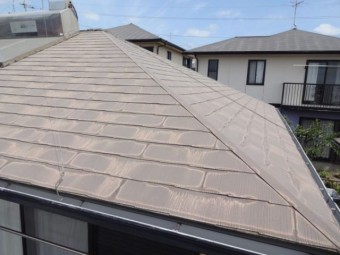 コロニアル屋根の全体図