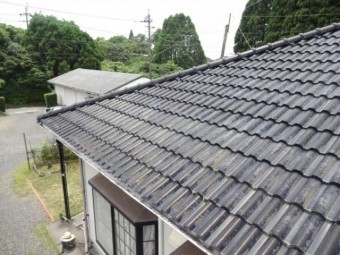 セメント屋根の劣化