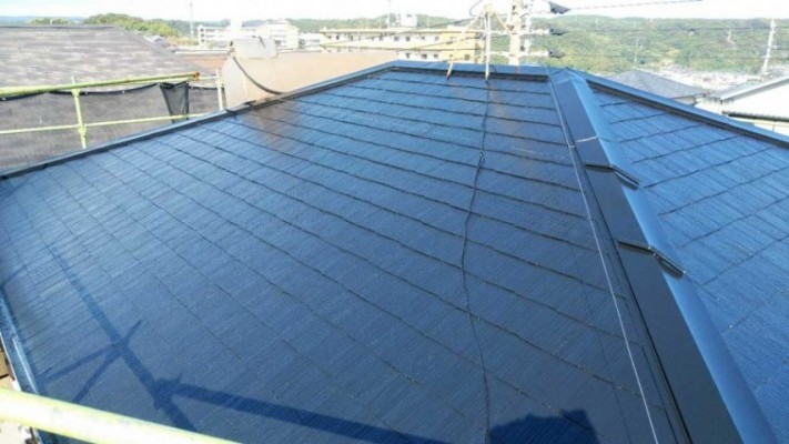 鹿児島市屋根塗装工事完成