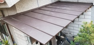 1玄関ポーチ 完成
