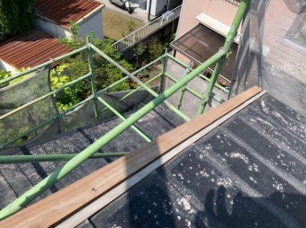鹿児島市 スレート屋根の補修工事