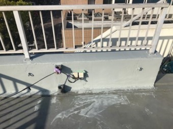 屋上防水 立ち上がり部分
