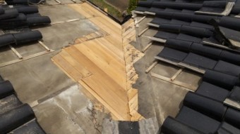 薩摩川内市雨漏れ補修工事