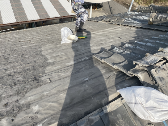 葺き戻し 和型 セメント