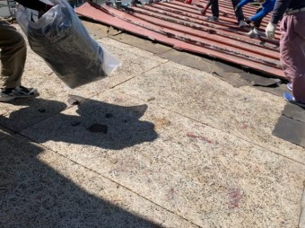 鹿児島市セキスイU瓦の葺き替え工事