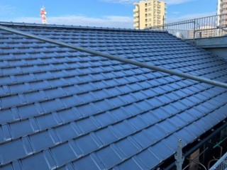 鹿児島市屋根の葺き替え完成
