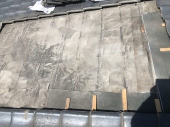 鹿児島市の雨漏れ原因防水シートの劣化