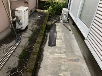台風災害棟板金工事