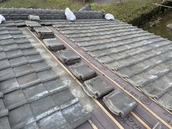 葺き戻し 和型 セメント