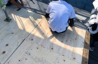 鹿児島市葺きかえ工事
