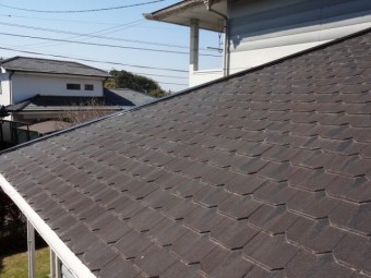 スレート屋根1階の様子
