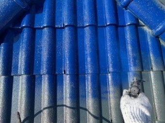 鹿児島市セメント屋根塗装工事