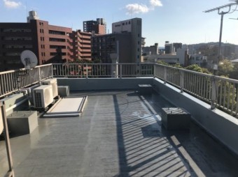 屋上防水 立ち上がり部分