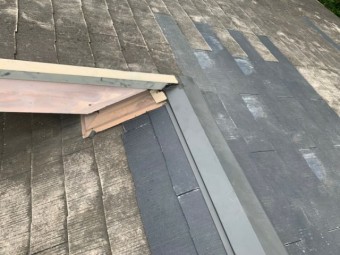 雨漏り補修工事 板金