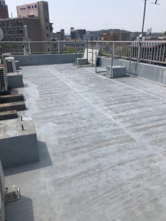 ベランダ防水工事 高圧洗浄