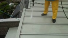 屋根高圧洗浄