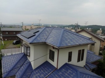 スレート屋根の劣化