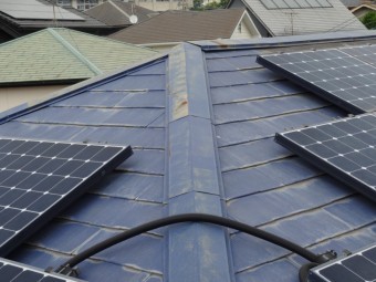 鹿児島市屋根の板金の錆