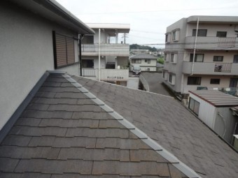 スレート屋根の劣化