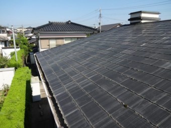 コロニアル屋根全体の様子