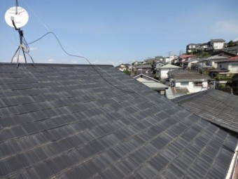 鹿児島市屋根の様子