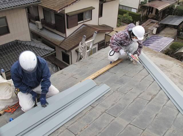 カバー工法 屋根修理