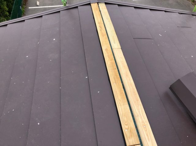 鹿児島市ガルバリウム鋼板への葺き替え工事