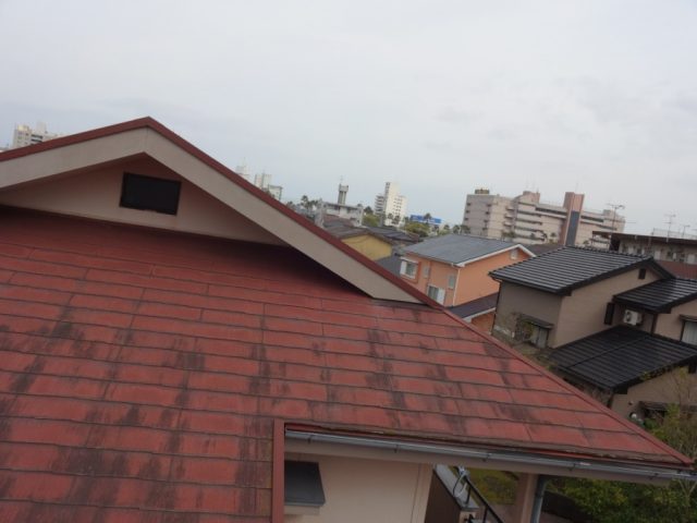 鹿児島市の屋根調査の様子