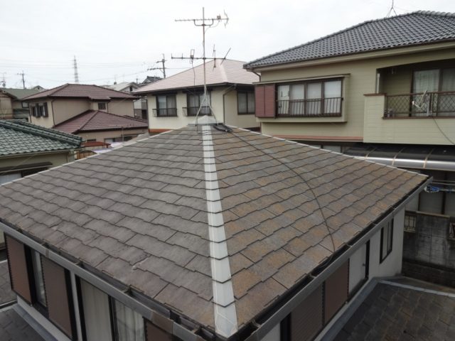 鹿児島市スレート屋根の塗装