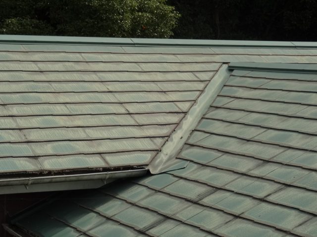 鹿児島市の屋根の様子